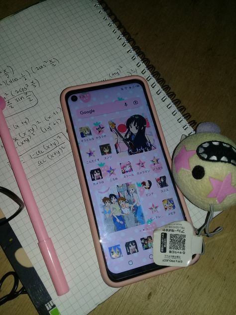 Kawaiicore Phone Theme, Cute Phone Themes, Cutecore Wallpaper, Aesthetic Phones, Bilik Idaman, Teknologi Gadget, Phone Inspo, Kawaii Core, Japan Aesthetic