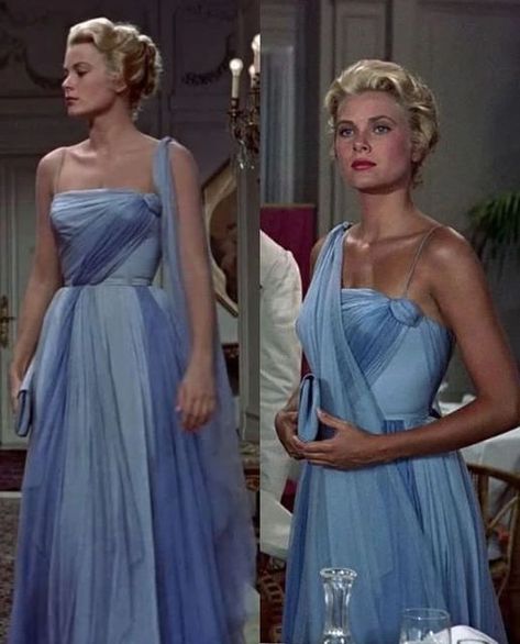 @thatwashollywood on Instagram: "Grace Kelly in "To Catch A Thief" (1955), "Rear Window" (1954) and in "High Society" (1956). Costumes designed by Edith Head and Helen Rose. ✨ (Via, @viintageheart ) • • • • • • • #outfits #vintage #gracekelly #rearwindow #edithhead #iconic #costumes #1950s #oldhollywood" High Society 1956, Grace Kelly Dresses, Rear Window 1954, Iconic Costumes, Helen Rose, Grace Kelly Style, To Catch A Thief, Edith Head, Style Analysis