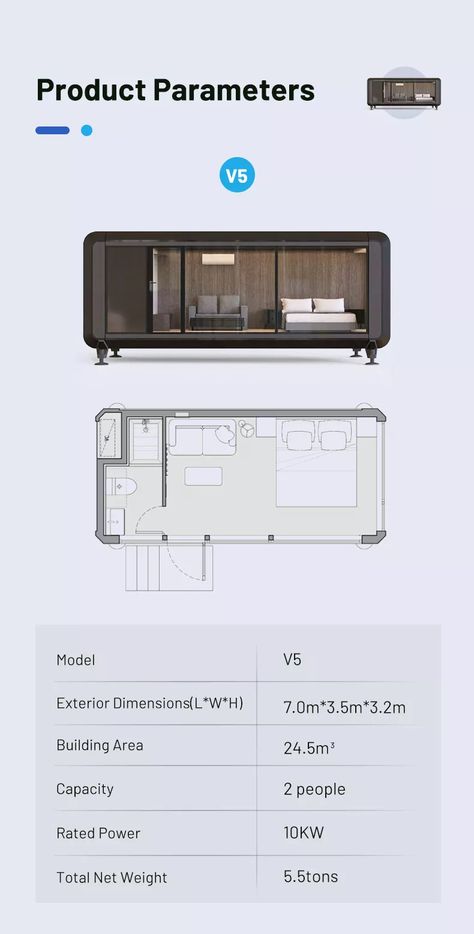 Prefabricated Architecture, Prefabricated Home, Detail Arsitektur, Glass Mobile, Glass Cabin, Pod House, التصميم الخارجي للمنزل, Minimal House Design, Small House Design Plans