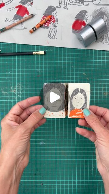 Naomi Tipping on Instagram: "I was working on characters for a new project when this fun book making exercise popped up on @sarahdyer_illustrator #patreon. I love the hidden pages in this tiny accordion book. Thanks Sarah for the distraction, which has led to a whole new thread of ideas!  . . . #tinybooks #bookmaking #accordianbook #hiddenpages #zine #characterdesign #characterdevelopment #draw #make #characterdrawing #childrensbookillustration #illustrationartists #illo #csacbi #paperfolding #paperfoldingart" Accordian Book, Paper Folding Art, Paper Play, Accordion Book, Bookmaking, Booklet Design, Paper Folding, New Project, Illustration Artists