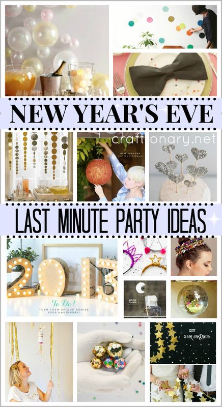 DIY New Years Eve Ideas and $75 GIVEAWAY - Craftionary. There are some REALLY CUTE THINGS IN THIS BLOG AND THE SITE New Years Eve Ideas, How To Make Pinata, New Year's Eve Crafts, Nye Decorations, Kids New Years Eve, New Years Eve Day, New Year's Eve Recipes, New Year Eve, Party Projects