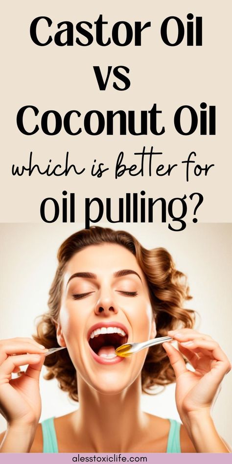 castor oil pulling Oil Pulling And Tongue Scraping, Teeth Pulling Coconut Oil, Diy Pulling Oil, Oil Pulling With Olive Oil, Coconut Pulling Teeth, Coconut Oil Mouth Rinse, Oil Pulling With Castor Oil, Benefits Of Oil Pulling With Coconut Oil, How To Oil Pulling With Coconut Oil