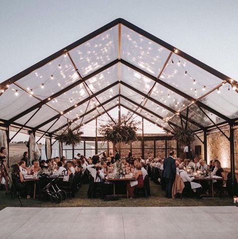 S T A R R Y S K I E S 🌙✨ This marquee standing tall at Barossa Valley’s @kingsfordhomestead has us dreaming of country weddings and starry… Black Marquee, Barossa Valley, Greenhouse Wedding, Marquee Wedding, Wedding Places, Wedding Wishes, Dreamy Wedding, S K, Best Day Ever