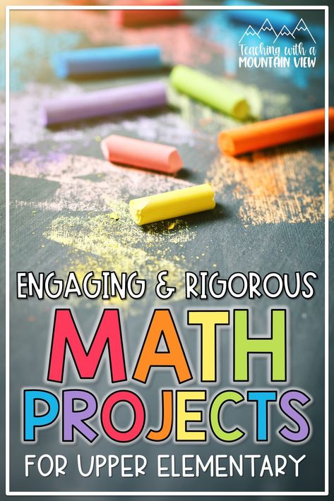 Math In The Real World, Real Life Math Projects, Real World Math Projects, Upper Elementary Stem Activities, Real World Math Activities, Gt Projects Elementary, 6th Grade Math Projects, Fun Math Activities For 5th Grade, Math Stem Activities Elementary