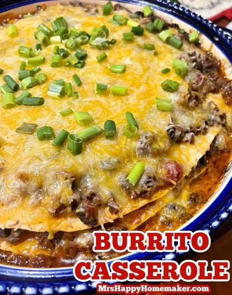 Creamy Corn Dip, Best Burrito, Burrito Casserole, Recipes With Enchilada Sauce, Pork Chop Dinner, Baked Casserole, Mexican Food Recipes Easy, Beef Casserole, Easy Casserole Recipes