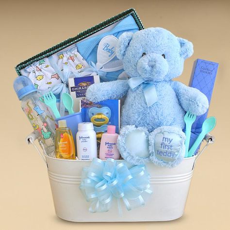 baby gift baskets | Gift Baskets Created : Baby Boy Gift Basket bliss out peace out zen collections by fisher price for baby gear I wish I have Perlengkapan Bayi Diy, Baby Boy Gift Baskets, Idee Babyshower, Baby Shower Baskets, Boy Baby Shower Ideas, Baby Shower Gift Basket, Cadeau Baby Shower, Diy Baby Shower Gifts