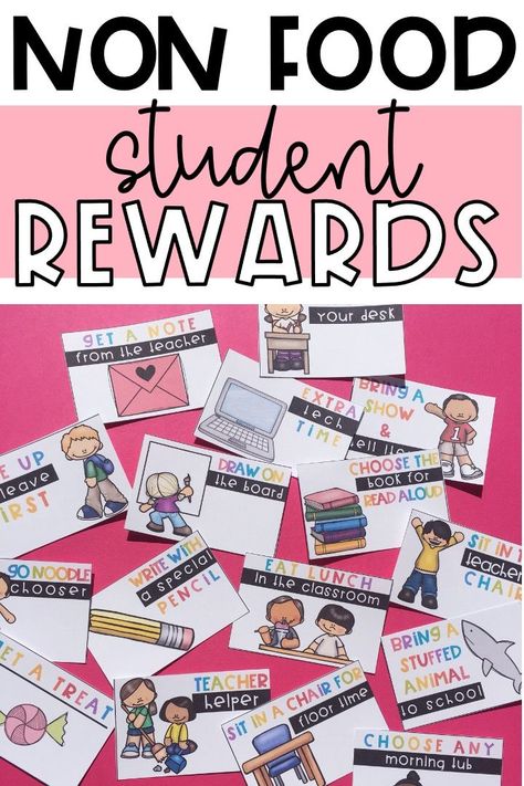 Non Food Classroom Rewards, Non Food Prizes For Students, Classroom Management Incentives, Group Incentives For Students, School Wide Incentives Elementary, Pbis Rewards Incentive Ideas, Non Food Rewards, Incentives For Students, Rewards For Students