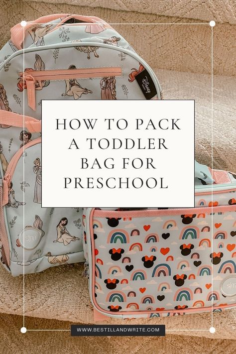 My daughter started preschool this week, and I am still in disbelief that she is old enough to go to school. Our preschool gave us a list of things to pack in her backpack, so I thought I would share how How to Pack a Toddler Bag for Preschool. This is a brand new journey for me, so I will be sure to share any updates. Preschool Bag Essentials, Pre K Essentials, Preschool Backpack Checklist, Preschool Must Haves, Preschool Essentials, Daycare Bag, Preschool Supplies, Toddler Daycare, Things To Pack