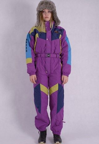 90s Ski Outfits, Snowsuit Outfit Women, Vintage Ski Suit, Ski Onesie, Retro Ski Suit, Ski Outfit, Ski Girl, Winter Suit