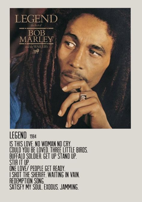 Album Cover Wall Decor, Bob Marley And The Wailers, Bob Marley Poster, Bob Marley Songs, Arte Bob Marley, Could You Be Loved, Bob Marley Legend, Bob Marley Music, Bob Marley Pictures