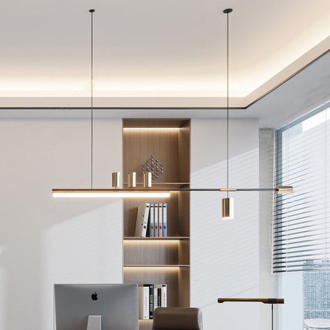 Edge is our linear light collection. Our aim is to bring your home a minimalist lifestyle. When you live as a minimalist, you strive only to use things that serve a purpose. It's about living simply and having only what you need to go about your daily life. Light Information Type Pendant Lamp Style Dining room pendant light Suggested Space Fit Dinning Room Suggested Room Size 10-15m² Indoor or Outdoor Use Indoor Dimmable No Smart Enabled NO Need Assembly Yes Bulb Information Bulb Type LED Bulb B Chandelier Office, Contemporary Nordic, Minimalist Chandelier, Strip Design, Pendant Light Styles, Contemporary Dining Room, Metal Pendant Light, Linear Lighting, Chandelier In Living Room