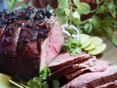 Grilled Tri-Tip Roast With Tequila Marinade Tequila Marinade, Tri Tip Grill, Beef Loin, Tri Tip, Savory Dishes, Marinade Recipes, Beef Dishes, Grilled Meat, How To Dry Oregano