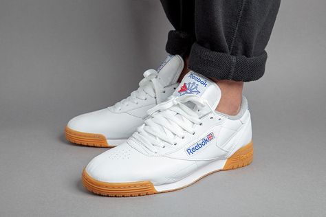 Not only do gum soles look great, but they're functional as well. We've rounded up 10 of our favorites for you to shop right now. Gum Sole Sneakers, Top Gum, Dressed In White, High Tops Sneakers, White High Tops, Sneakers Looks, Sole Sneakers, Shoe Obsession, Mens Fitness