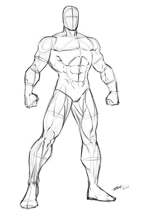 Superhero Pose - Tough Guy! by https://www.deviantart.com/robertmarzullo on @DeviantArt Female Muscle Reference Drawing, Comic Reference Poses, Male Figure Drawing, Modeling Poses, Výtvarné Reference, Sketch Poses, Human Anatomy Drawing, Body Drawing Tutorial, Body Sketches