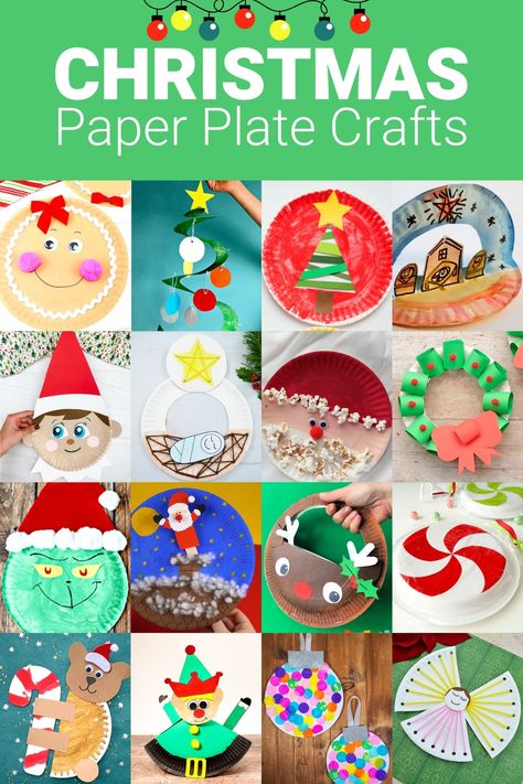 Looking for a festive activity that won't break the bank? Try one of these paper plate Christmas crafts kids will definitely enjoy!