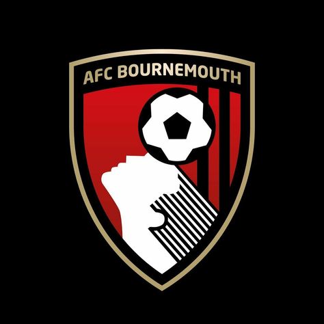 AFC Bournemouth crest. Afc Bournemouth, Sports Organization, Villa Park, Sheffield United, Soccer Club, English Premier League, Bournemouth, Photo To Video, How To Speak Spanish