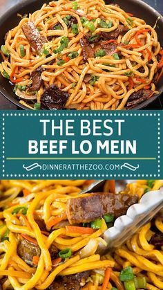 Chinese Noodle Recipes Lo Mein, Beef Lo Mein Recipe Chinese Food, Beef Low Mein Recipe, Lo Mein Recipe Beef, Easy Beef Lo Mein Recipe, Beef Low Mein, Beef Stir Fry Recipes Noodles, Stir Fry Lo Mein, Steak Lo Mein