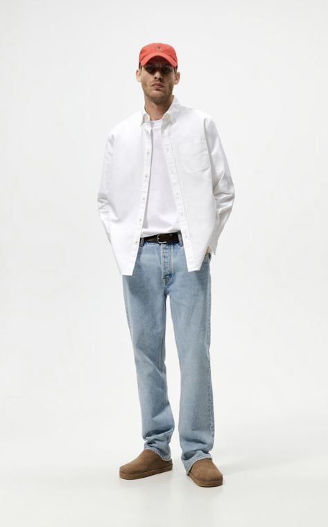 White Oxford Shirt Outfit Men, Oxford Shirt Outfit Men, White Oxford Shirt Outfit, Oxford Shirt Outfit, White Oxford Shirt, Minimalistic Outfits, White Oxford, Shirt Outfit Men, French Cuff Shirts