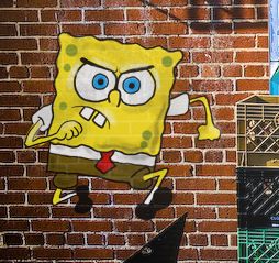 Spongebob Graffiti | Flickr - Photo Sharing! Spongebob Cartoon, Spongebob Drawings, Cartoon Download, Pineapple Under The Sea, Graffiti Street Art, Wall Tattoo, Graffiti Wallpaper, Smosh, Graffiti Styles