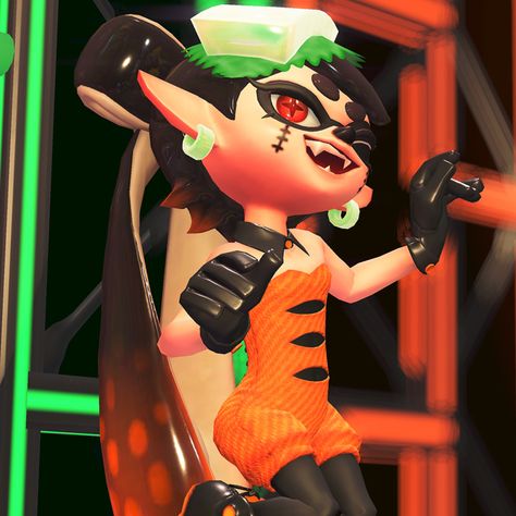 Splatoon Halloween Pfp, Splatoon Halloween, Callie Splatoon, Silly Splatoon, Splatoon Pfp, Pin Maker, Random Games, Squid Sisters, Callie And Marie