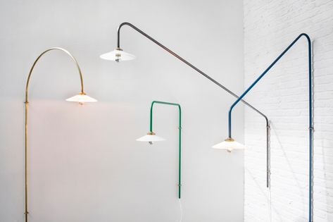 Function, Form And Flexibility: Lighting Trends At IMM Cologne - IGNANT Valerie Objects, Muller Van Severen, Lampe Diy, Concrete Lamp, Hanging Lamps, Cool Lamps, Bright Homes, Lighting Trends, Iron Lighting