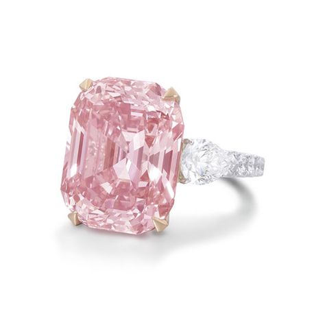 Pierres célèbres diamant Graff Pink Hope Diamond, Mode Glamour, Pink Diamond Ring, Harry Winston, Diamond Star, Bling Rings, I Love Jewelry, Pink Love, Pink Diamond