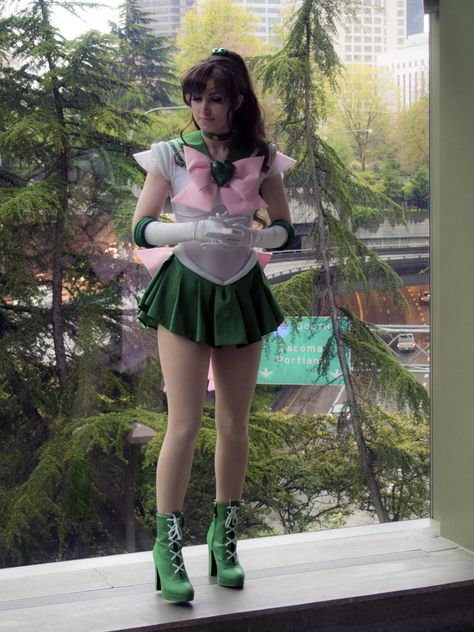 Sailor Jupiter by Mackingster on DeviantArt Sailor Moon Kostüm, Sailor Jupiter Cosplay, Rok Mini, Sailor Moon Cosplay, Idee Cosplay, Cosplay Diy, Cosplay Tips, Sailor Jupiter, Cosplay Characters