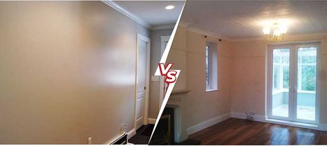 Semi-Gloss vs. Satin Paint Finish: Main Differences and Usage Satin Paint Vs Semi Gloss, Eggshell Vs Flat Paint, Satin Vs Eggshell Finish, Satin Vs Eggshell Paint, Satin Paint On Walls, Semi Gloss Paint On Walls, Satin Vs Semi Gloss, Satin Wall Paint, Semi Gloss Vs Satin