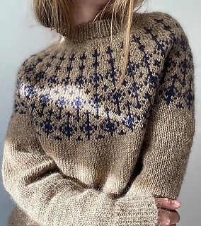 Fair Isle Pullover, Icelandic Sweaters, Nordic Sweater, Fair Isles, Fair Isle Knitting, Fair Isle Sweater, Sweater Knitting Patterns, Basic Outfits, Sweater Pattern