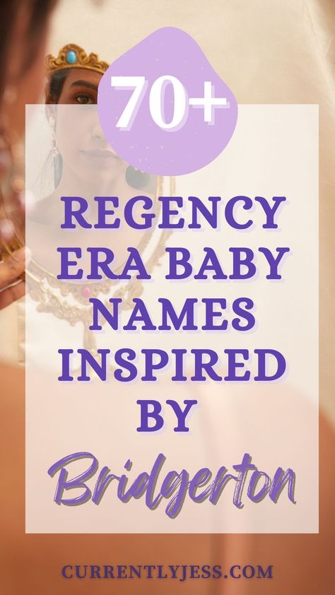 Looking for enchanting Regency-era baby names inspired by Bridgerton? Explore our delightful collection of names for boys and girls, capturing the elegance and romance of the era. From classics like Victoria and William to hidden gems like Rosalind and Percival, discover the perfect name that will transport your little one to a bygone era of grandeur and charm. Step into the world of Bridgerton and find the name that will make your heart swoon. Names For Boys, Bridgerton Inspired, Gender Neutral Names, Modern Names, Classic Names, Baby Names And Meanings, Unique Baby Names, Mommy Blog, Baby G