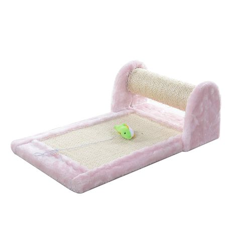 Cat Post, Sisal Rope, Your Pretty, Pretty Kitty, Wood Cat, Cat Condo, Cat Scratching Post, Cat Scratcher, Pink Faux Fur