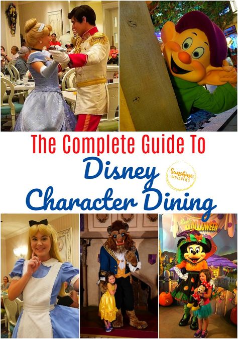 This is a fantastic guide to everything you want to know about character dining at Disney World! Not just princesses either but even some of the lesser seen characters! Great reference for Disney World trip planning! Disney Character Breakfast, Disney Character Meals, Disney Character Dining, Dining At Disney World, Disney Inspired Food, Walt Disney Characters, Character Dining, Disney World Vacation Planning, Disney World Characters