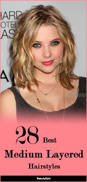 Medium Layered Hairstyles, Layered Haircuts Shoulder Length, Layered Haircuts For Medium Hair, Medium Layered Haircuts, Medium Layered Hair, Layered Hairstyles, Medium Layered, Medium Length Hair With Layers, Wavy Haircuts