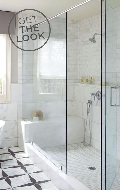 Think Outside the Box: Rethinking the Square Shower Niche – Architectural Ceramics Inc Bathroom Ledge, Shower Window, Marble Shower Tile, Shelf Ledge, Bathroom Seat, Small Shower Remodel, Bath Makeover, Marble Shelf, Farmhouse Shower