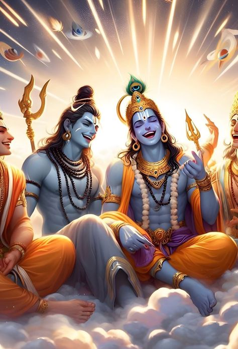 Shiv Vishnu Together, Vishnu Aesthetic, Astrology Artwork, Krishna Lord, Beautiful Landscape Pictures, Aghori Shiva, Mahakal Pic Ujjain, Lord Shiva Mantra, God Artwork