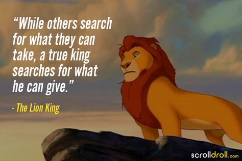 Lion King Quotes Wallpaper, The Lion King Quotes, Mufasa Lion King, Lion King Quote, Disney Lessons, Lion King Quotes, King Pictures, Lion King Timon, Lion King Jr