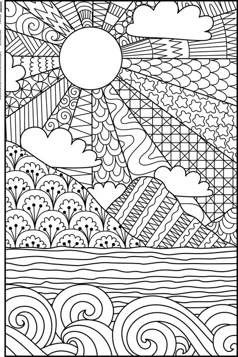 Make Your Own Custom Coloring Poster (ZenDoodle Mandalas) - Beautiful Coloring Gift for All Ages Make a personalized custom coloring poster of your own using this popular giant coloring poster, of ZenDoodle Mandalas. You provide the personalized details and we'll put one, two, or three lines of text into to the design! Use someone's name, the name of your organization, a phrase, or a special date. Within 3 business days or less, we'll design, print, pack, and ship your personalized, one-of-a-kin Doodle Zen, Giant Coloring Poster, Zentangle Kunst, Doodle Mandala, Tools Drawing, Zen Doodle Art, Doodle Art Designs, Mandala Design Art, Zen Art