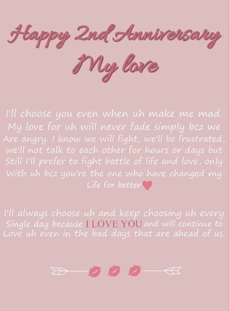 Loving you is the best thing in my life!! Second Love Anniversary Quotes, Love Quotes For Him On Anniversary, Quotes For Love Anniversary, Happy Anniversary Wishes To My Love, 2anniversary Quotes, Happy 2 Year Anniversary My Love, Happy Anniversary Wishes My Boyfriend, 2yrs Anniversary Quotes, Happy 3rd Year Anniversary My Love