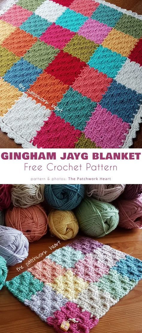 Gingham Blanket Free Crochet Patterns Gingham C2c Crochet Blanket Pattern Free, C2c Patchwork Blanket, C2c Gingham Crochet Pattern Free, Checked Crochet Blanket, Gingham Crochet Blanket Pattern Free, Crochet Patchwork Squares, Patchwork Crochet Blanket, Crochet Gingham, Adult Blankets