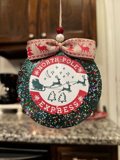 North Pole Express, Christmas Car Freshie North Pole Express, Car Freshies, Aroma Beads, Christmas Car, Car Air Fresheners, Car Freshener, Indoor Activities, Christmas Floral, North Pole