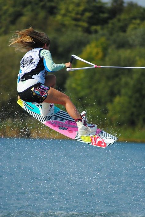 Surfing Behind Boat, Wake Bording, Wake Wake, Wakeboarding Girl, Wake Board, Wake Boarding, Water Board, Gopro Surfing, Water Skis