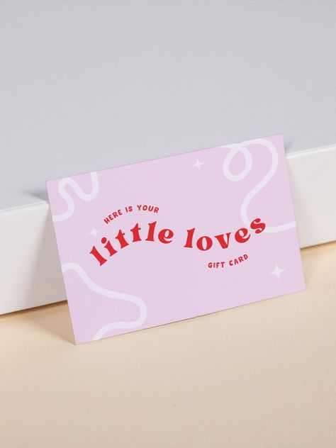 The perfect little gift with huge ability! The Little Loves gift card is the sweetest present for the one you love. Able to be used in store or online or a mix of both. We will post a hard-wearing plastic card to you in a gift envelope. Below you can discover our wedding invitation card designs, graphics and crafts. We currently have 828 different wedding invitation card items available on Creative Fabrica. Gift Card Branding, Creative Voucher Design Ideas, Giftcard Voucher Design, Gift Card Mockup, Post Card Ideas Creative, Gift Card Graphic Design, Postcard Design Ideas Creative, Post Card Design Creative, Digital Gift Card Design