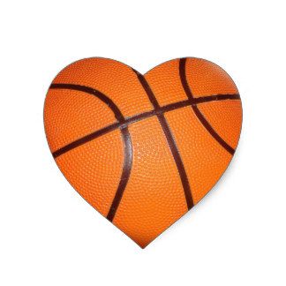 Basketball Heart Sticker Heart Basketball, Basketball Heart, Pocket Hugs, Basketball Birthday, Decorated Water Bottles, Morning Greetings, Heart Stickers, Good Morning Greetings, Morning Greeting