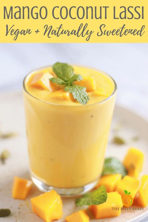 Vegan or not, you are going to love this smoothie-like Vegan Mango Coconut Lassi even more than the restaurant Mango Lassi. Try it yourself!!! Guess what? All you need is 5 simple ingredients plus it's naturally sweetened. Kickstart your day with this delicious Lassi, enjoy it on the side with your meal or simply wow your guests. You are sure to fall in love with this recipe. Smoothie Photography, Ethiopian Recipes, Mango Lassi Recipes, Indian Drinks, Lassi Recipes, Mango Tango, Mango Lassi, Raspberry Smoothie, Mango Recipes