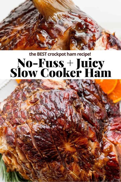 Recipes With Ham Bone, Best Crockpot Ham, Ham Slow Cooker, Slow Cooker Ham Recipes, Ham Recipes Crockpot, Honey Baked Ham Recipe, Recipes With Ham, Ham Recipes Baked, Best Crockpot