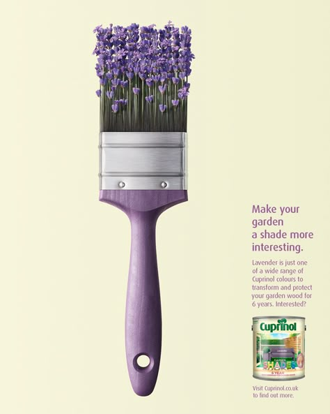 BBH and Cuprinol's Garden Shades Campaign Inspires Us to Get Spring Cleaning | LBBOnline Cuprinol Garden Shades, Visual Advertising, Ads Creative Advertising Ideas, 광고 디자인, Creative Advertising Design, Publicidad Creativa, Create Graphics, Creative Poster Design, Creative Posters