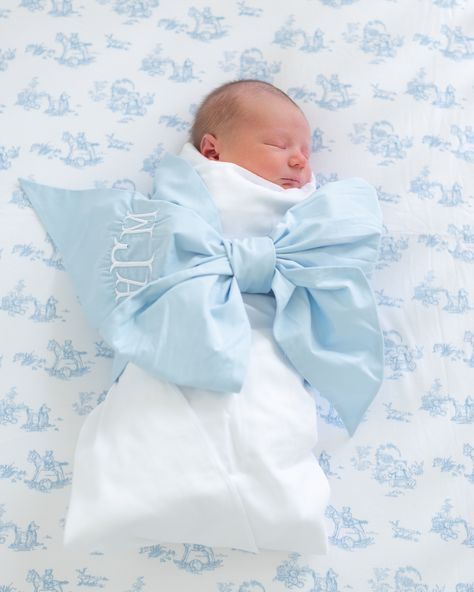 Bow Swaddle, Newborn Photography Boy, Boy Monogram, Baby Boy Bedroom, Newborn Bows, Baby Hospital, Newborn Swaddle, Precious Gift