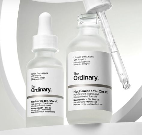 2 Packs of The Ordinary Niacinamide 10% + Zinc 1% 30ml The Ordinary Niacinamide 10% + Zinc 1%, Niacinamide The Ordinary, Ordinary Niacinamide, Best Skin Care Routine, Body Smells, Skin Radiance, Acne Marks, Minimize Pores, Vitamins And Minerals