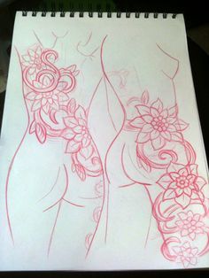 Wrap Around Body Tattoo Women, Religious Tattoo Sleeves, Black Flowers Tattoo, Henne Tattoo, Spiritual Tattoo, Cute Hand Tattoos, Soul Ties, Vine Tattoos, Tattoos For Black Skin