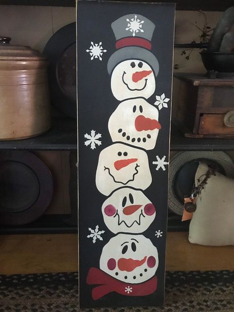 Winter Woodworking - Everything you need to conquer your day, night and world - Anything and Everything! - Click to visit IMMEDIATELY! Door Leaner, Wood Sign Diy, Wooden Snowmen, Snowman Sign, Winter Signs, Diy Snowman, Snowman Painting, Christmas Signs Wood, Christmas Wood Crafts